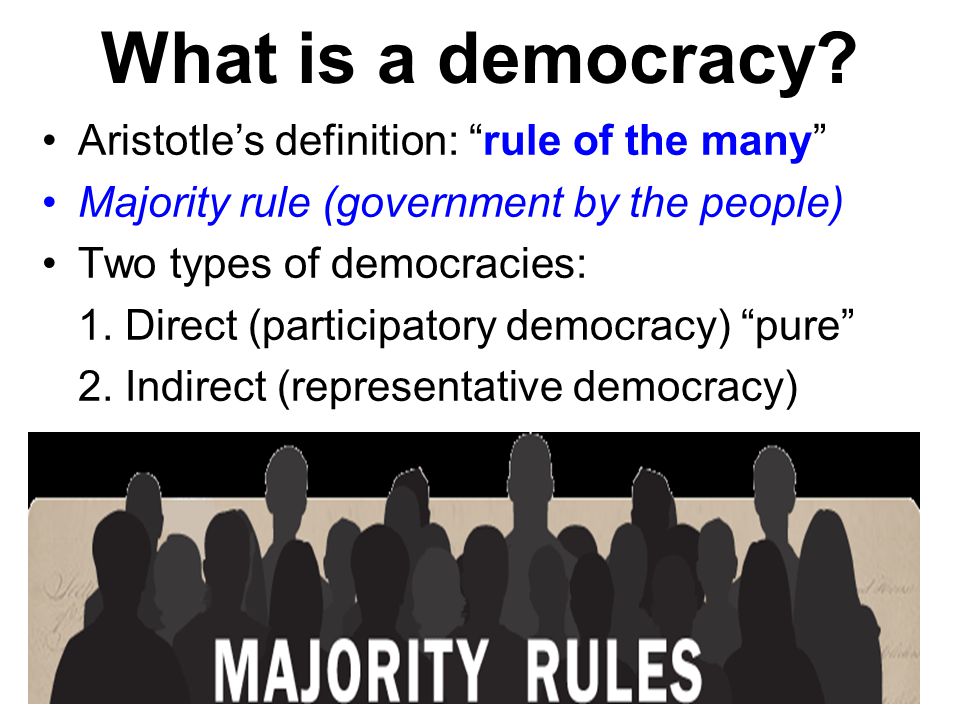 Representative democracy